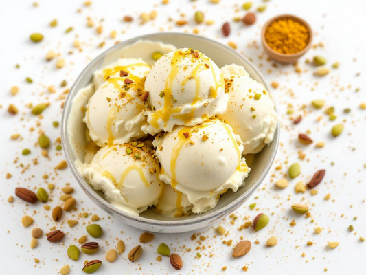 How to Make Dairy-Free Pistachio Cardamom Ice Cream with Sea Moss and MCT Oil for Gut Health