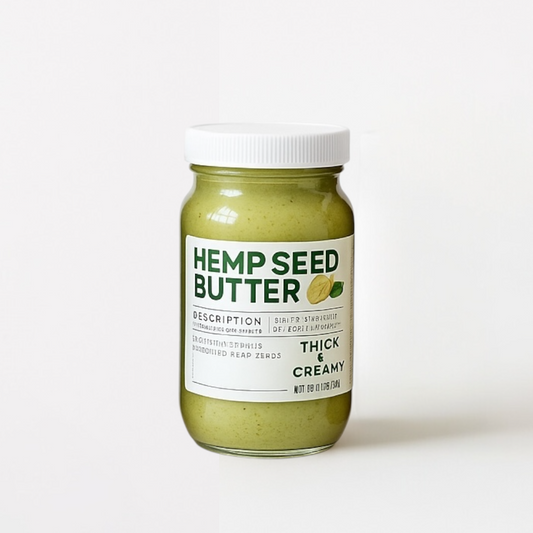 Hemp Seeds Butter + MCT Coconut 8 oz