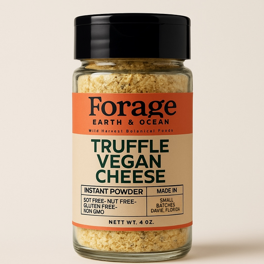Vegan Cheese Powder Instant Premium Truffle - Nut-Free, Soy-Free, Dairy-Free, Non-GMO 4 oz