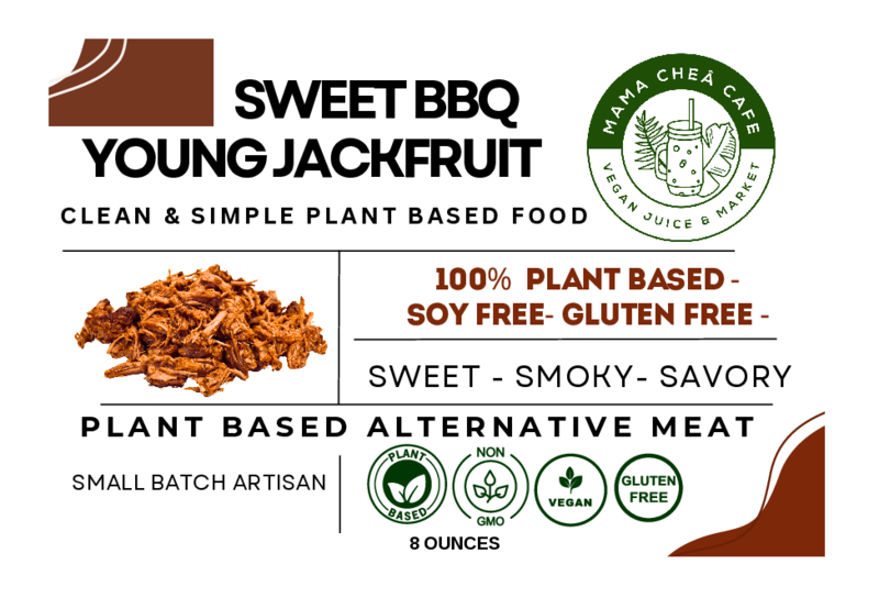 BBQ JACKFRUIT (TASTE LIKE BBQ PULLED PORK) 8 oz