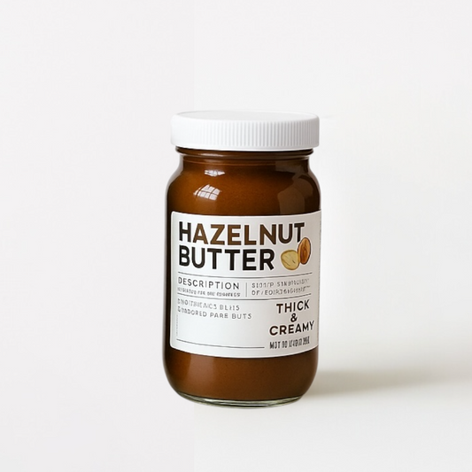Hazelnut Butter with Raw Cacao & Medjool Dates – Vegan & Gluten-Free- No processed sugar
