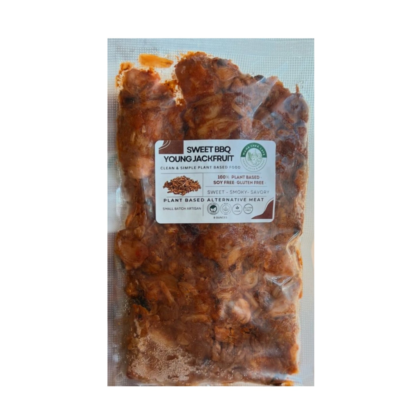 BBQ JACKFRUIT (TASTE LIKE BBQ PULLED PORK) 8 oz