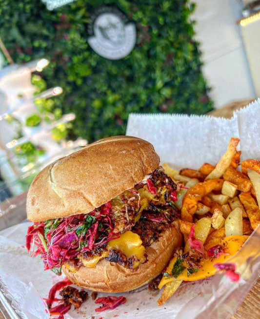 Delicious Vegan Jackfruit Burger Recipe: Crafted with Our Small-Batch BBQ Jackfruit