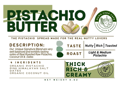 Pistachio Butter 8 oz + MCT Coconut