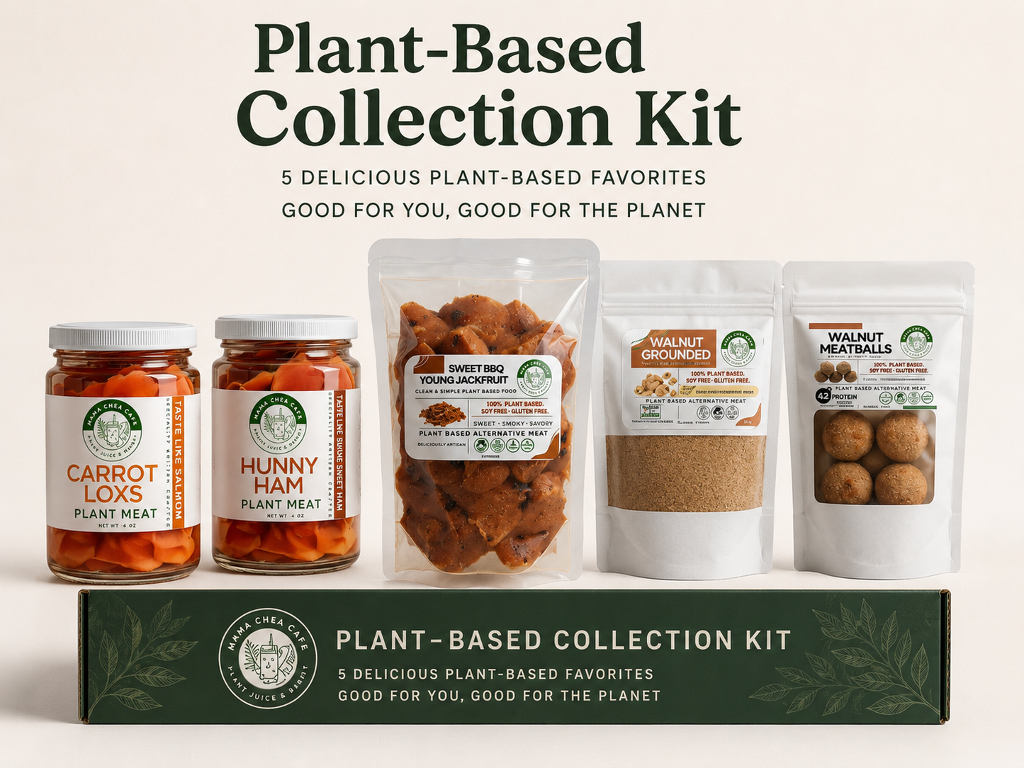 Vegan Meat Variety Pack – High Protein Plant-Based Sampler Kit