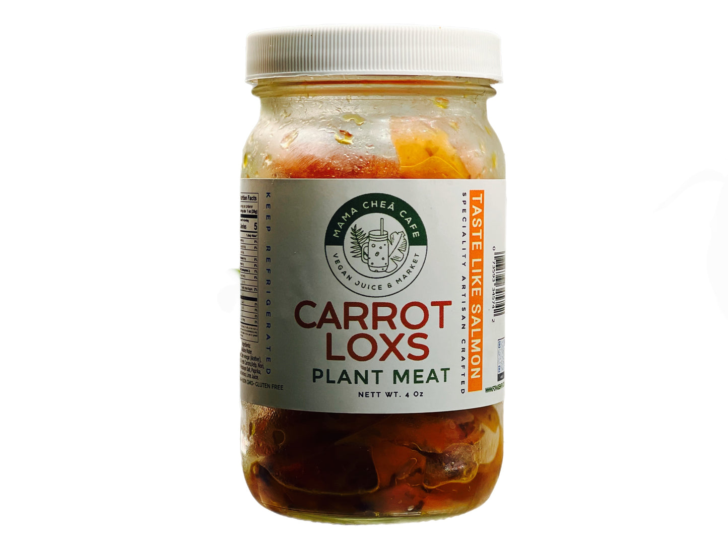 Plant Based Carrot Salmon Lox
