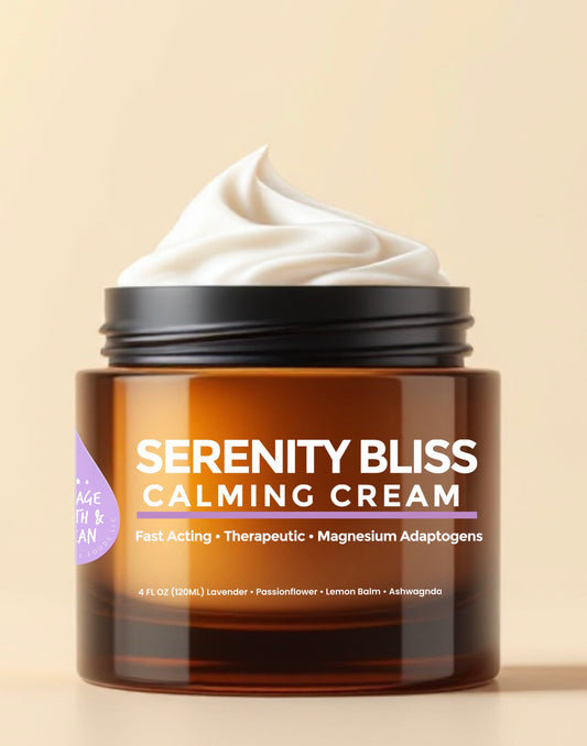 Serenity Bliss - Calming Cream Fast Acting • 4 oz
