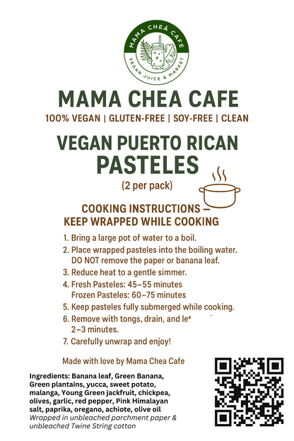Vegan Puerto Rican Pastel (2pk)