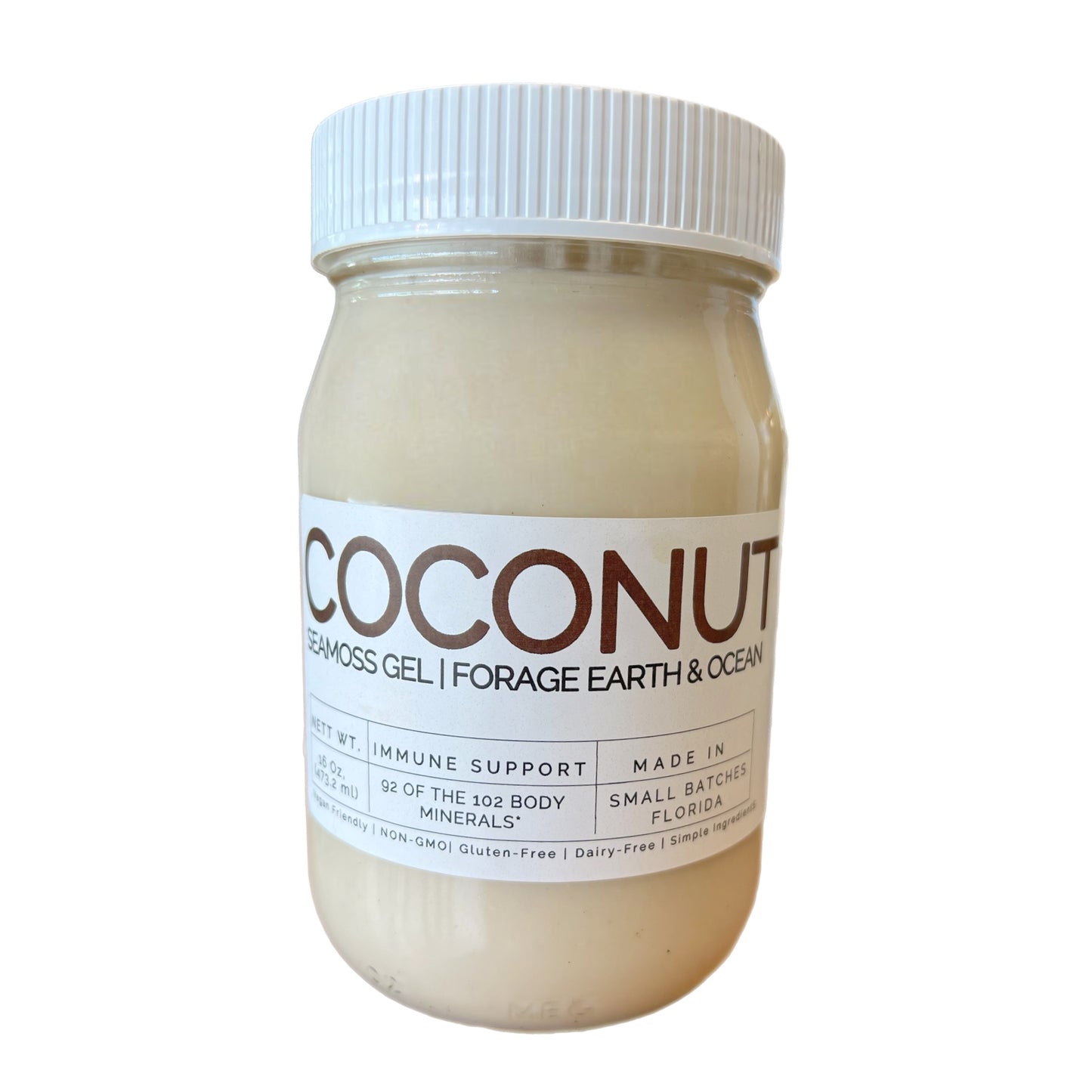 COCONUT VANILLA BEAN SEAMOSS GEL (WILD HARVEST)