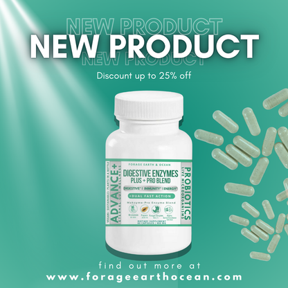 DIGESTIVE ENZYMES PLUS + PRO BLEND (GUT SUPPORT*)