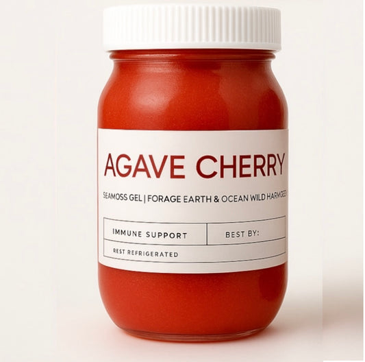 AGAVE CHERRY SEAMOSS GEL (WILD HARVEST)