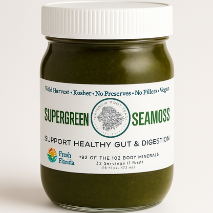 Organic Super Green Seamoss Gel (Wild Harvest)