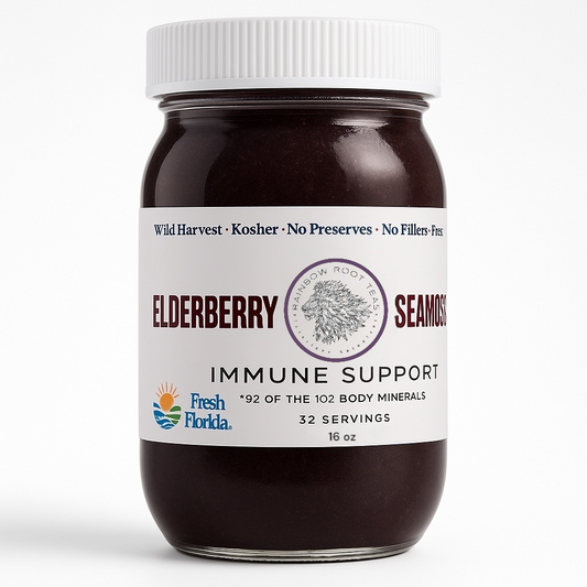 Organic Elderberry Seamoss Gel (Wild Harvest)
