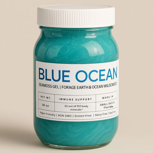 BLUE OCEAN SEAMOSS GEL (WILD HARVEST)