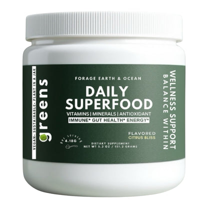 Daily 100% Plant Based Daily SuperGreen Powder