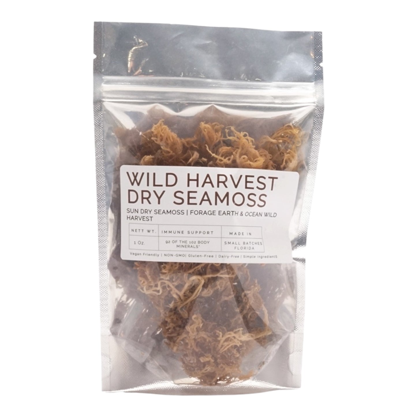 DRY GOLDEN SEAMOSS WILD HARVEST 2 oz