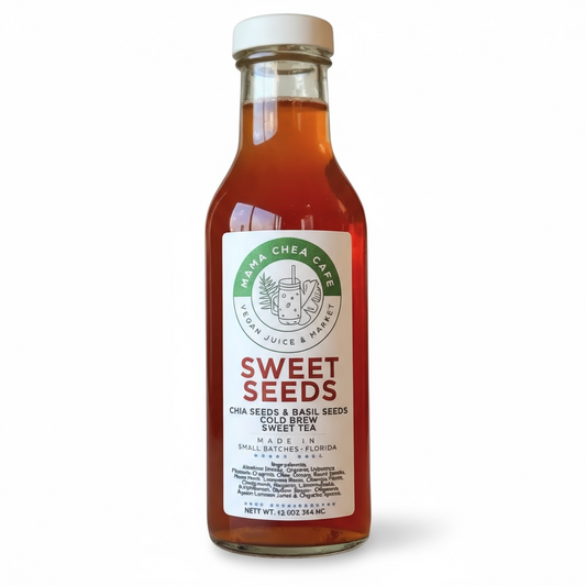 Sweet Seeds Organic Superfood Chia & Basil Elixir 13 oz