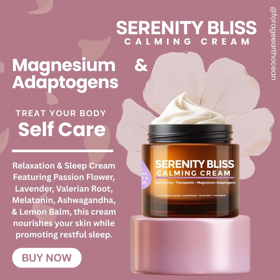Serenity Bliss - Calming Cream Fast Acting • 4 oz