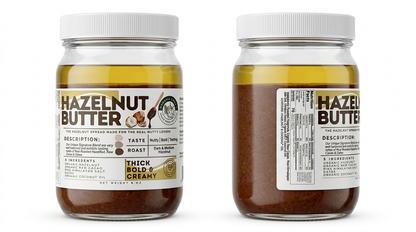 Hazelnut Butter with Raw Cacao & Medjool Dates – Vegan & Gluten-Free- No processed sugar