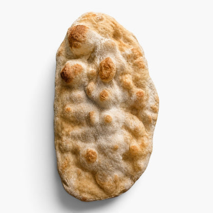 Ancient Pinsa Romana — Half-Baked Artisan Crust, 48-Hour Slow-Fermented Sourdough, 12" Oblong (Plant-Based, Vegan)
