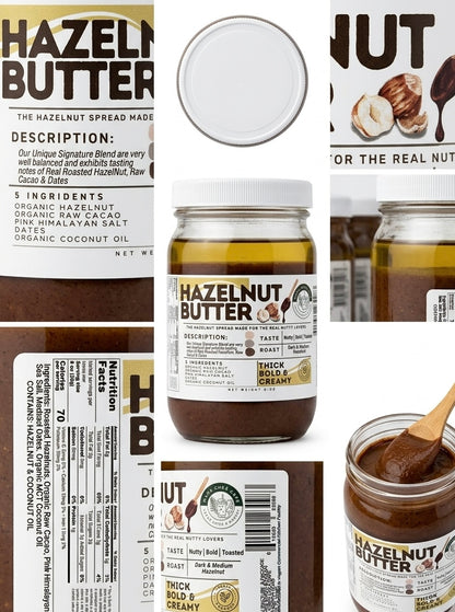 Hazelnut Butter with Raw Cacao & Medjool Dates – Vegan & Gluten-Free- No processed sugar