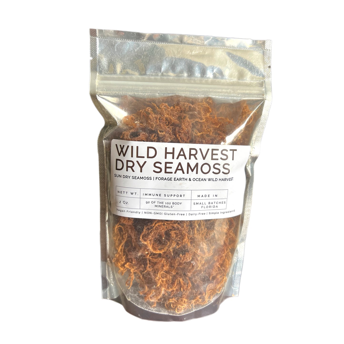 DRY GOLDEN SEAMOSS WILD HARVEST- WHOLESALE