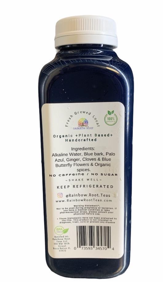 Blue Bark Elixir - Rainbow Root Teas, [elderberry teas], [seamoss gels], [rainbowrrotteas]