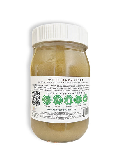 Vitality Seamoss Gel  (Wild Harvest) - Rainbow Root Teas