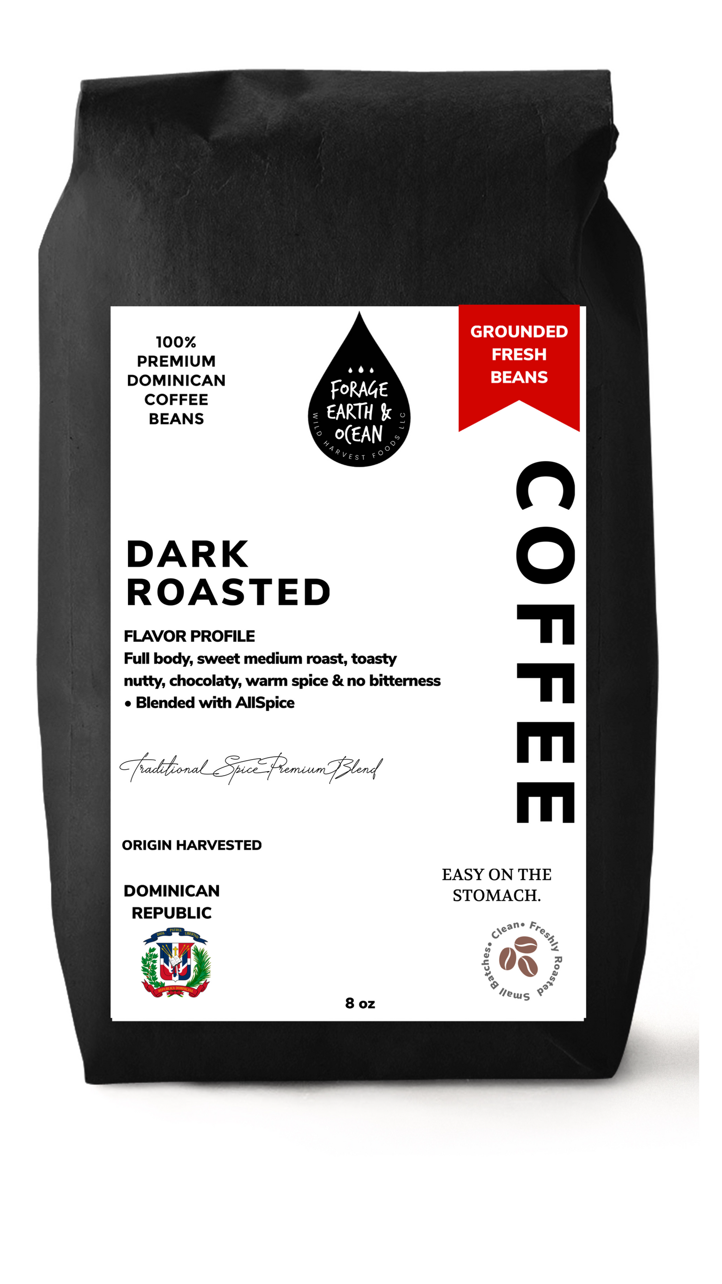 WARM ALL SPICE DARK ROASTED COFFEE