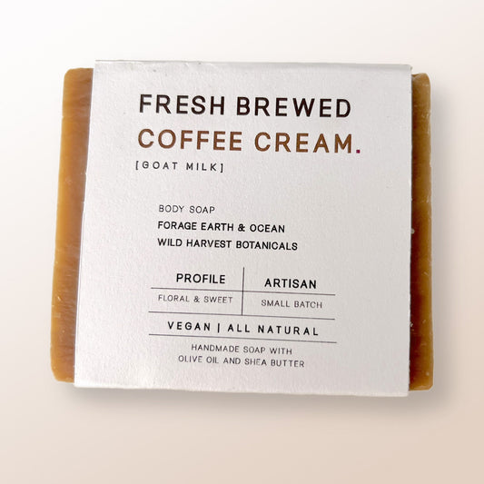 Fresh Brewed Coffee Cream Soap