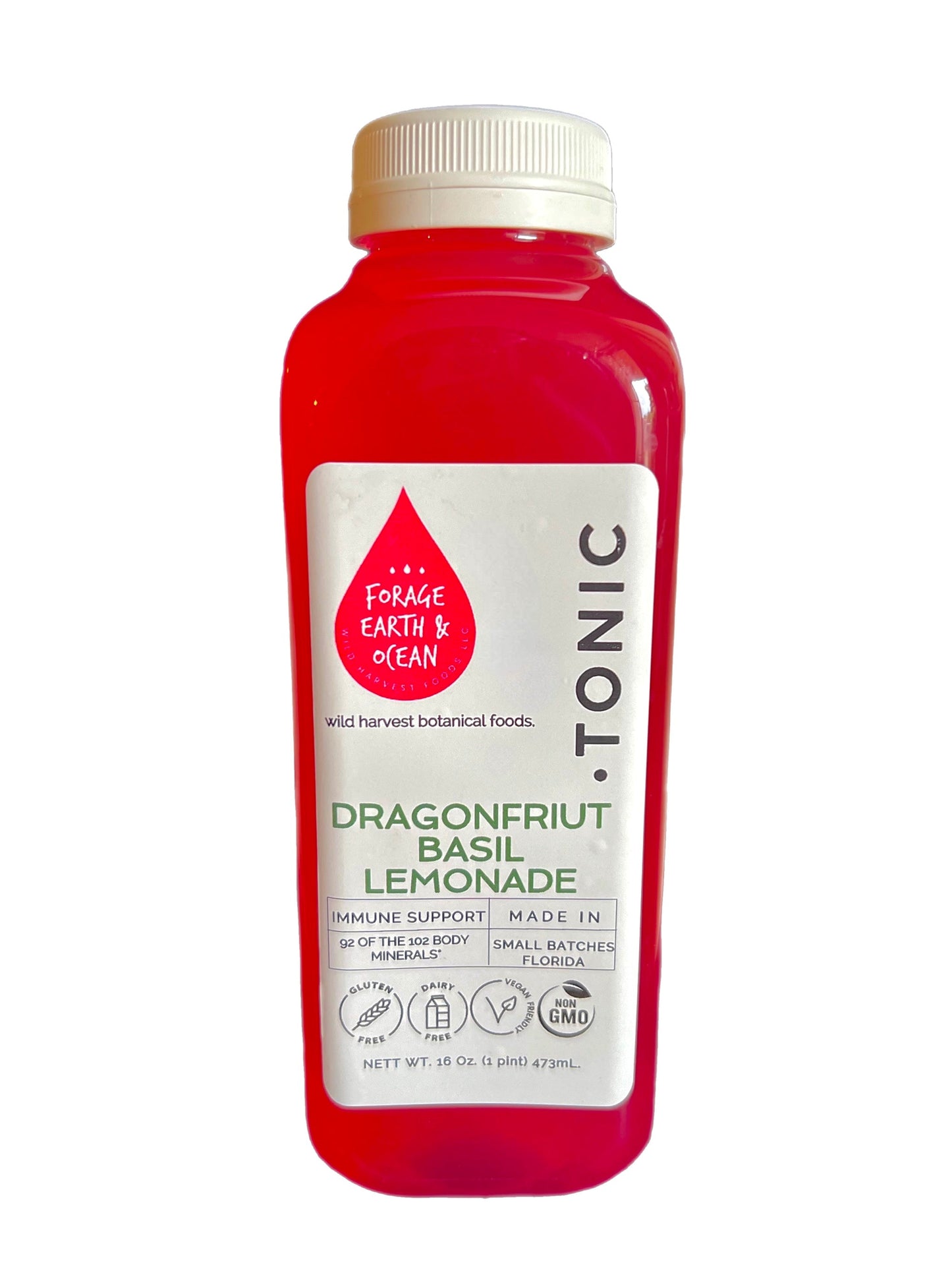 DRAGONFRUIT BASIL LEMONADE TONIC- Wholesale Price