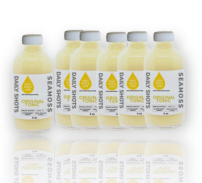 Original Seamoss Daily Shot 4 oz | 4 packs